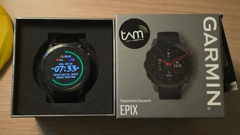 Garmin EPIX gen 2 Sapphire Titanium 47mm Black