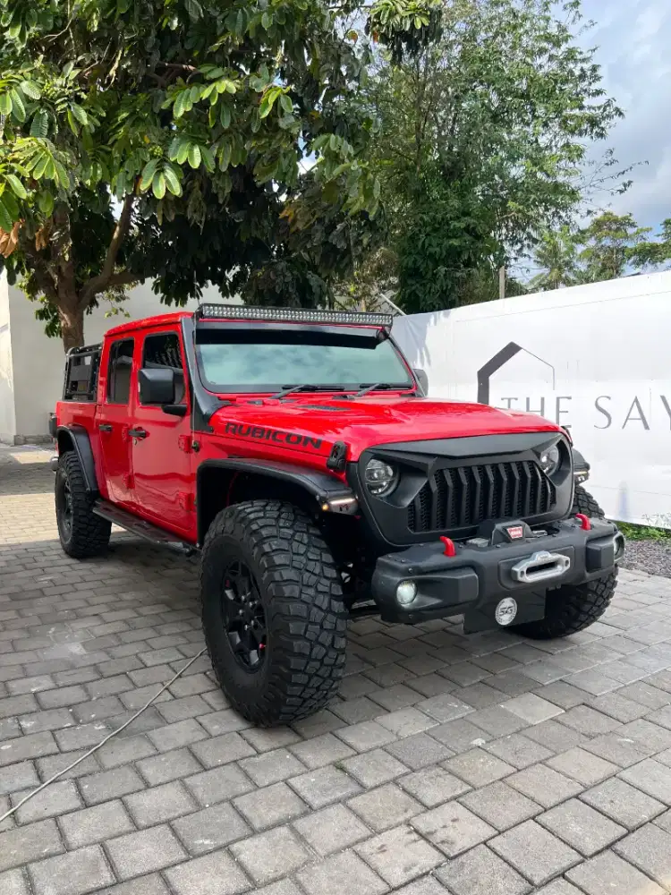 JEEP RUBICON GLADIATOR 4X4 2020 AT RED FIRECRACKER DOUBLE CABIN