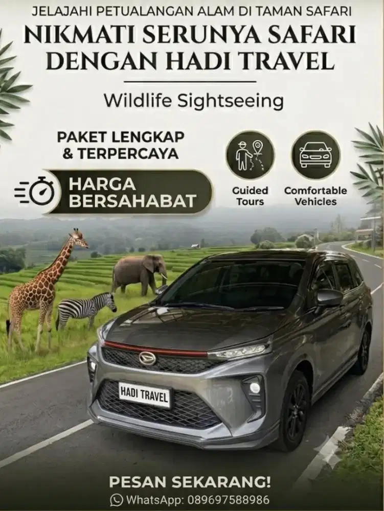 Sewa mobil include driver