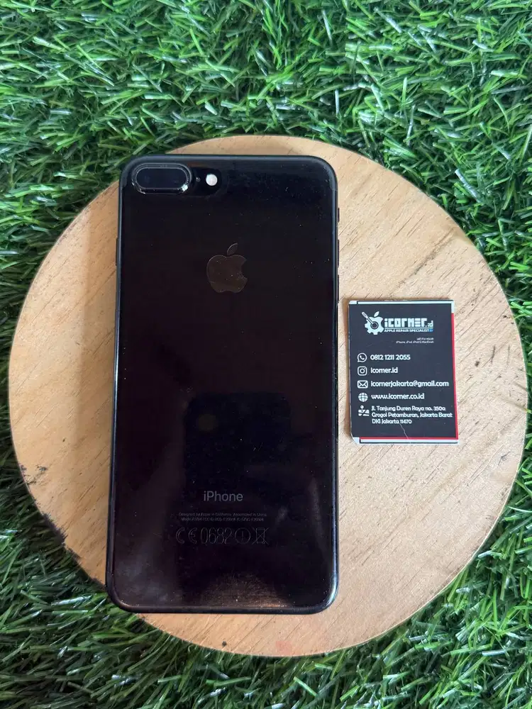 iPhone 7 Plus 128GB Jet Black Glossy Ex iBox | Second Original
