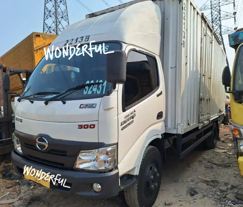 Hino Dutro 136HDL Box Besi Long 6ban 5.7mtr BioSolar Colt Diesel Isuzu