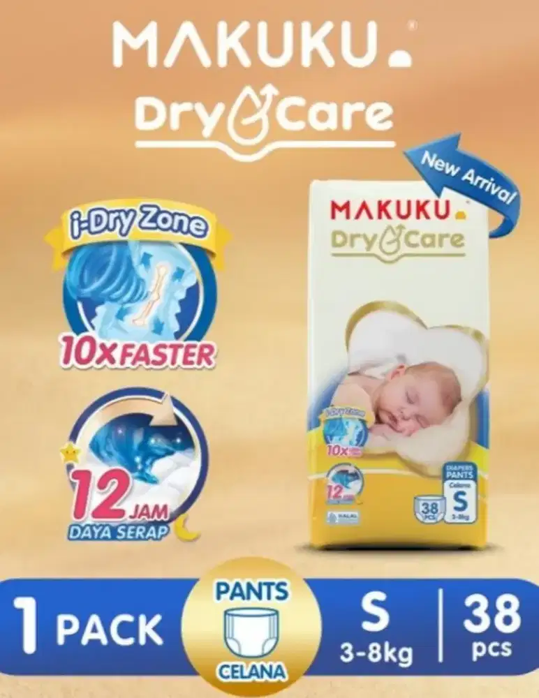 PROMO !! MURAH !! Makuku Dry Care
