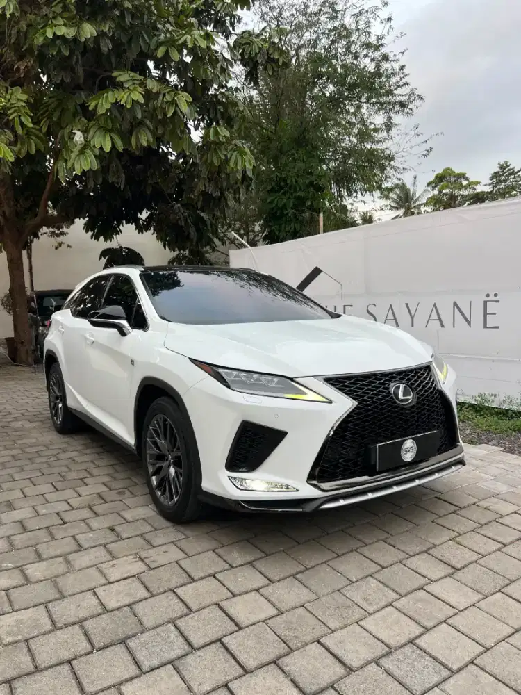 LEXUS RX300 F-SPORT 2.0L 2021 AT WHITE FACELIFT AL20