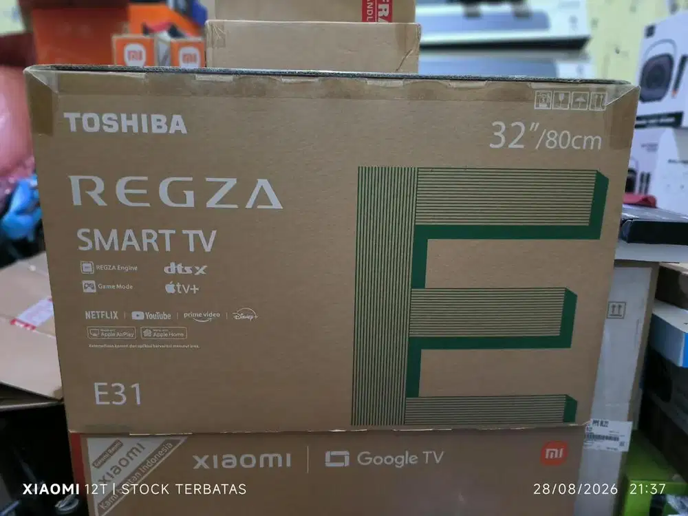 TOSHIBA SMART TV 32. BARU. GARANSI RESMI TOSHIBA