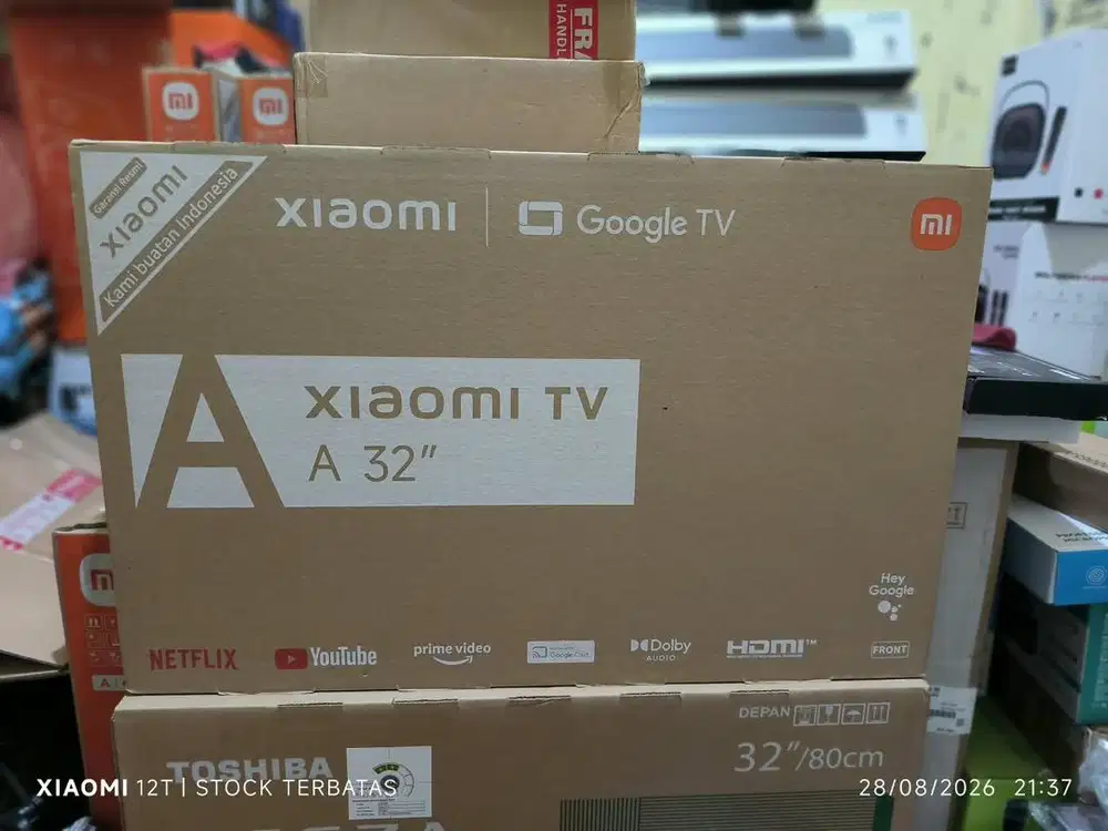 XIAOMI GOOGLE TV 32 INCHI. BARU/SEGEL/GARANSI RESMI