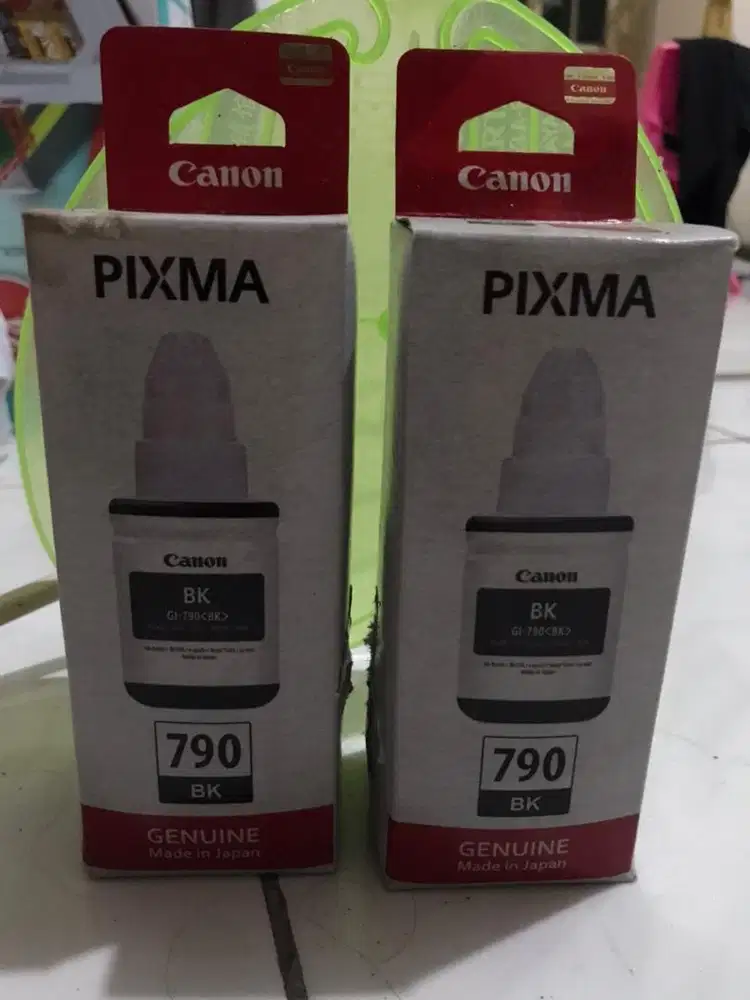 Tinta Printer Pixma kotak segel