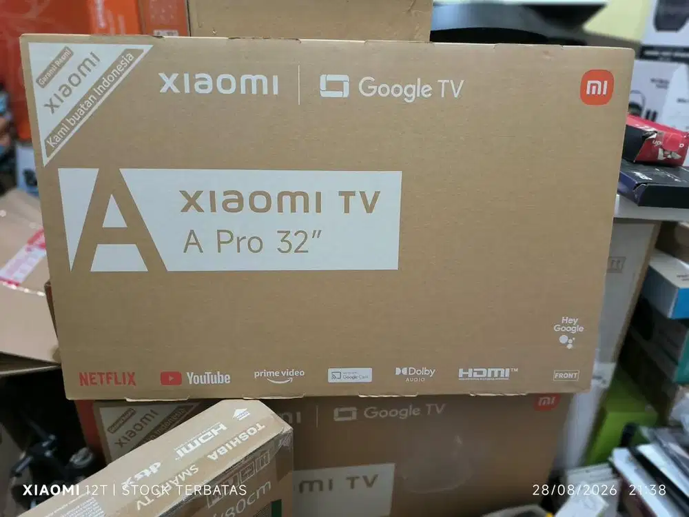 XIAOMI GOOGLE TV 32 QLED A PRO. BARU. GARANSI RESMI