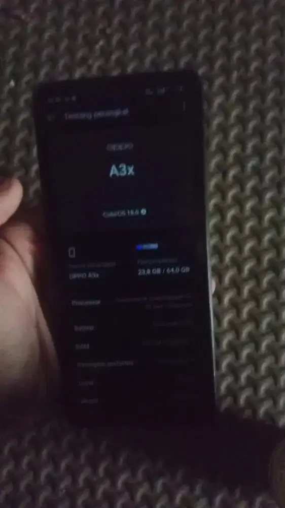Hp Oppo a3x mulus