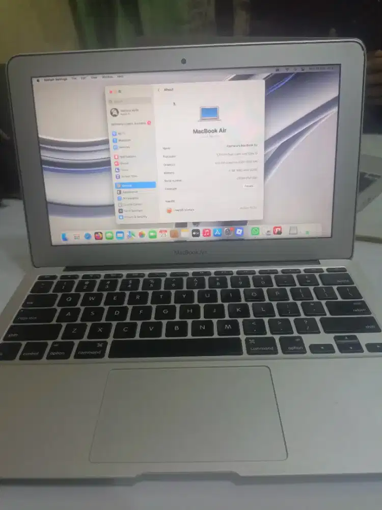 macbook air 2013 normal