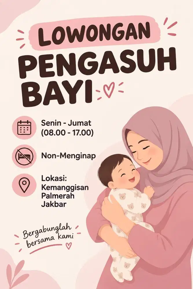Pengasuh bayi/ baby sister