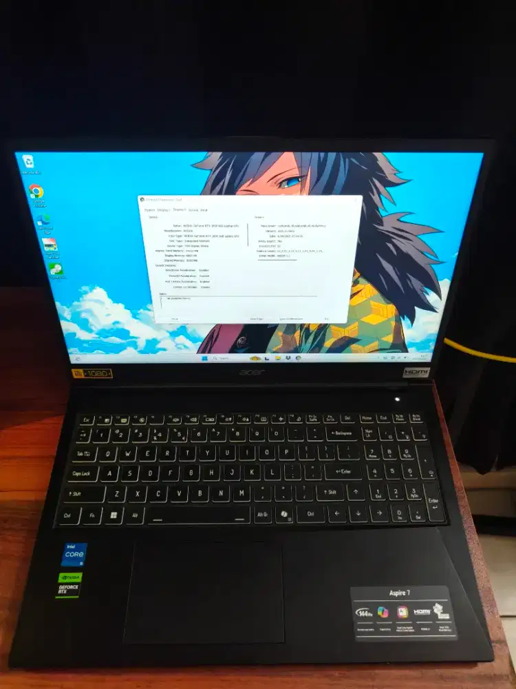 Jual Laptop Gaming Acer Aspire 7 Pro Ram 16 GB RTX 3050 6 GB