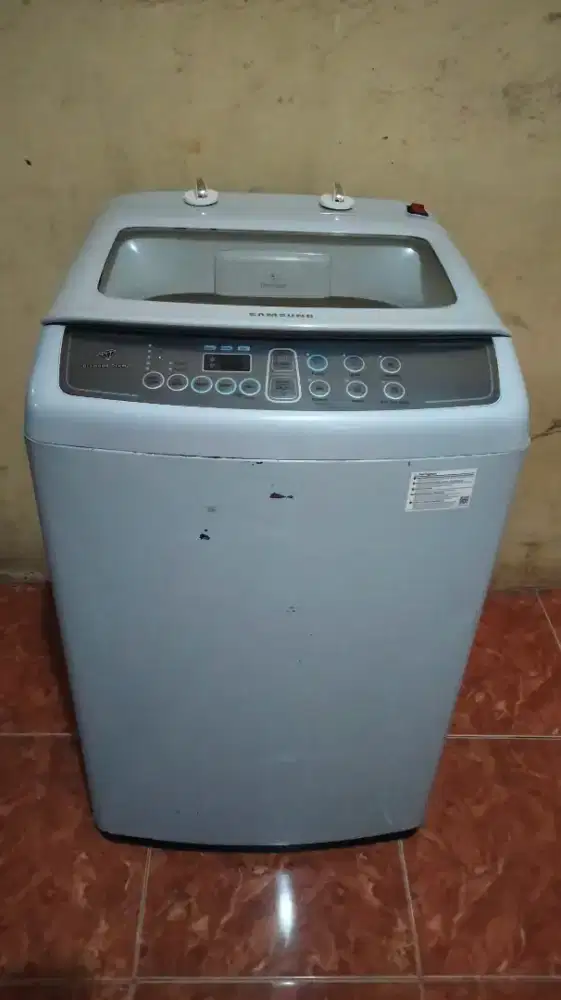 Jual mesin cuci 1 tabung sudah Manual merk Samsung kapasitas 7 kg