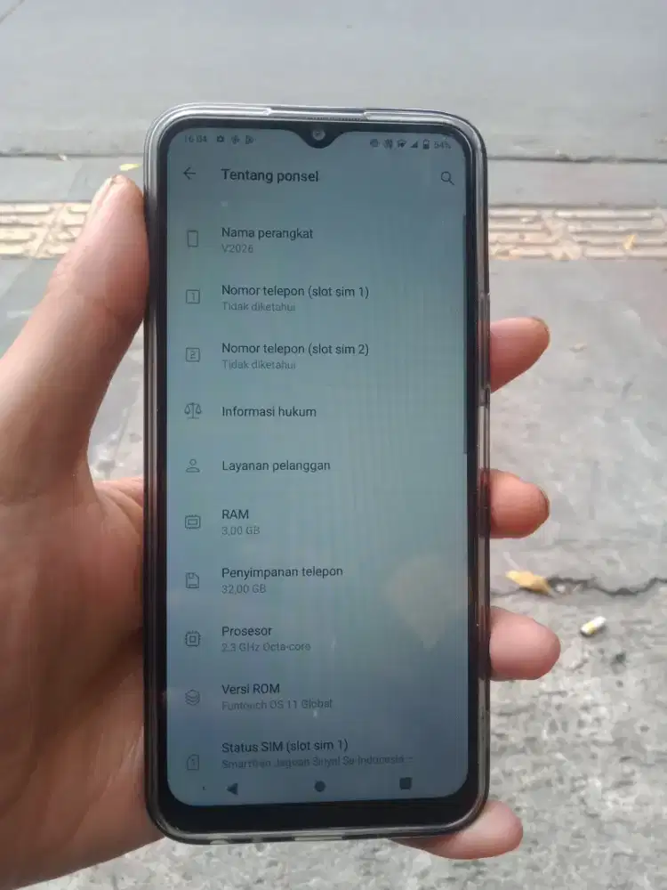 Vivo v2026 ram 3/32gb
