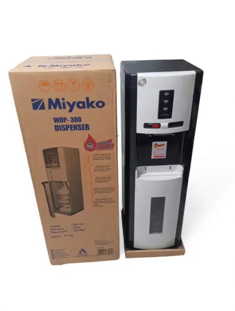 Dispenser baru belum pernah dipakai