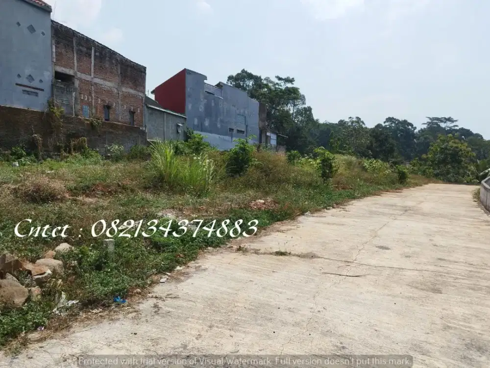 Dijual kavling siap bangun di Gunungpati Semarang, Unit terbatas