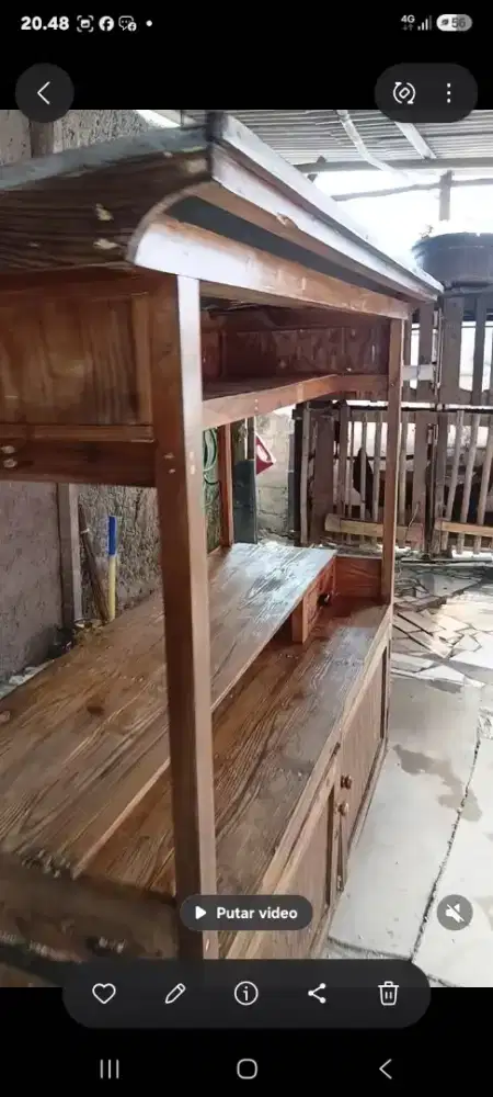 Dijual gerobak usaha