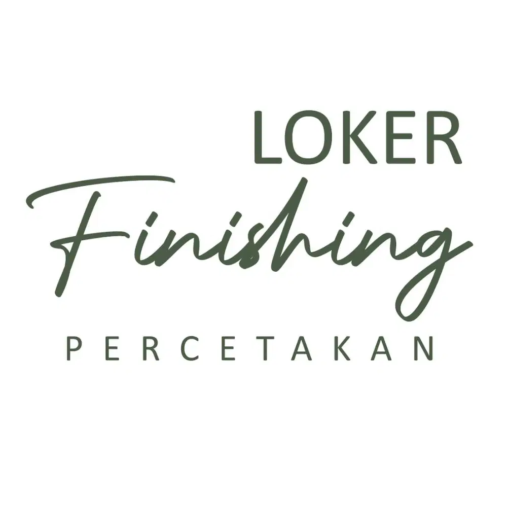 FINISHING PERCETAKAN