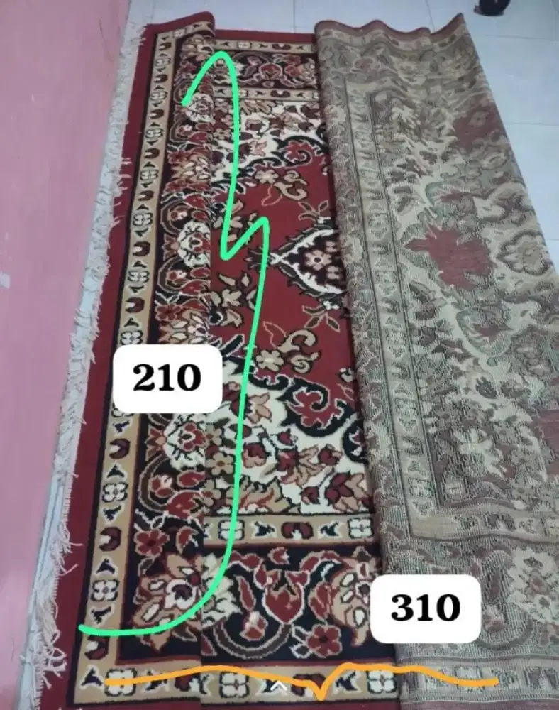 Karpet permadani tebal