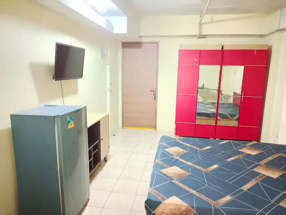 Disewakan Owner Apartemen Green Park view E lantai 5 studio furnish