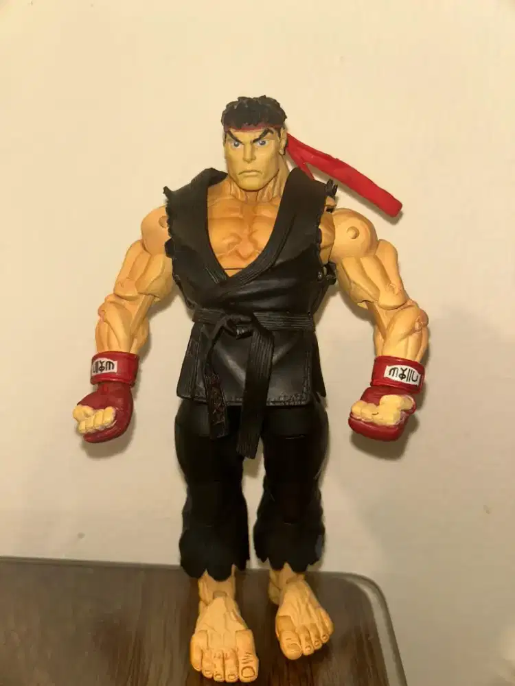 NECA Street Fighter Ryu Black Suit / Black Gi original.