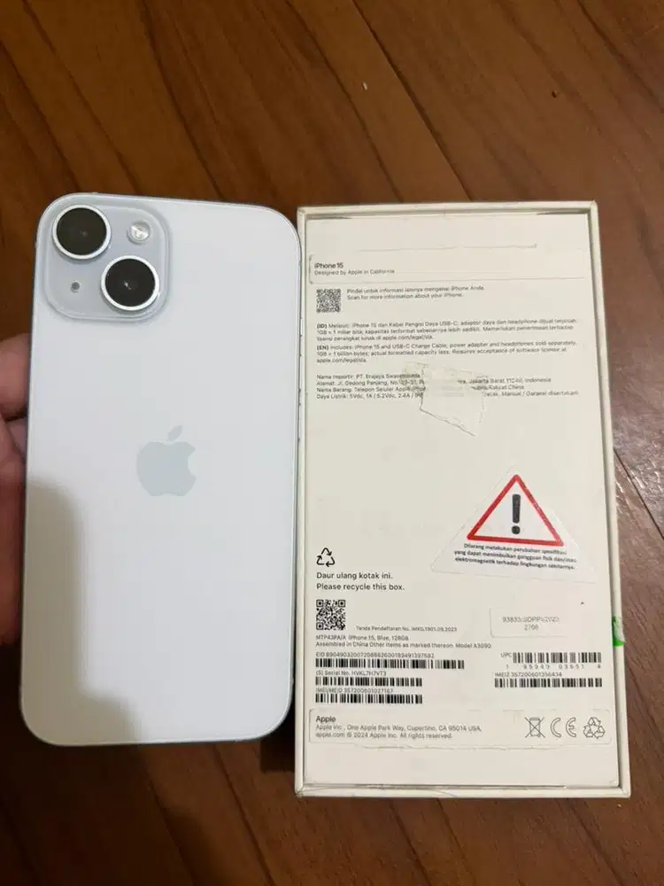Iphone 15 (128gb) Warna Best Seller