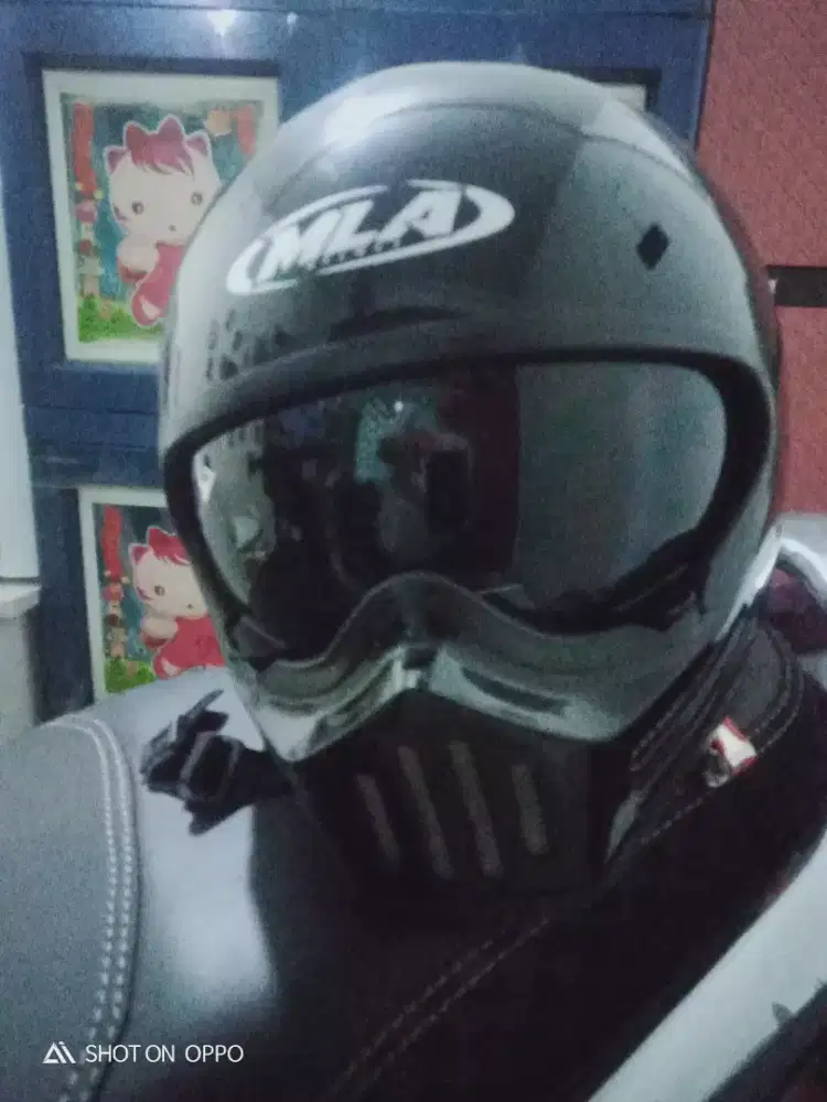 Helm mla cakil retro