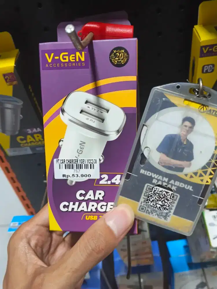 PT. VGEN CAR CHARGER VCC-230 | ATLANTIS DAHSYAT