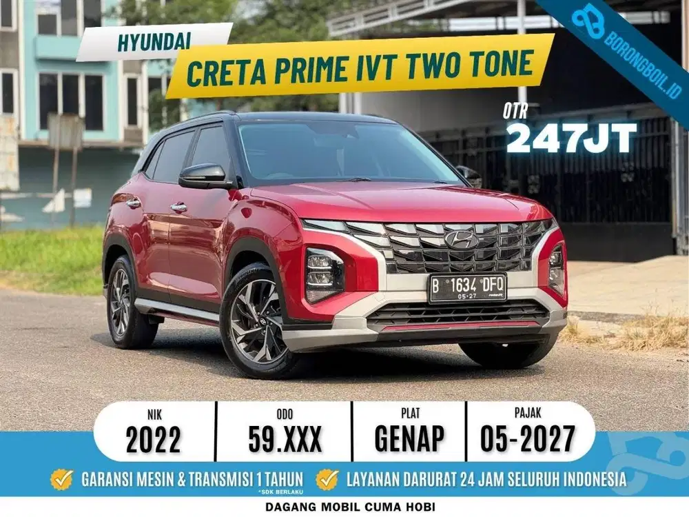 CRETA PRIME TWO TONE AT 2022 RECORD SERVICE