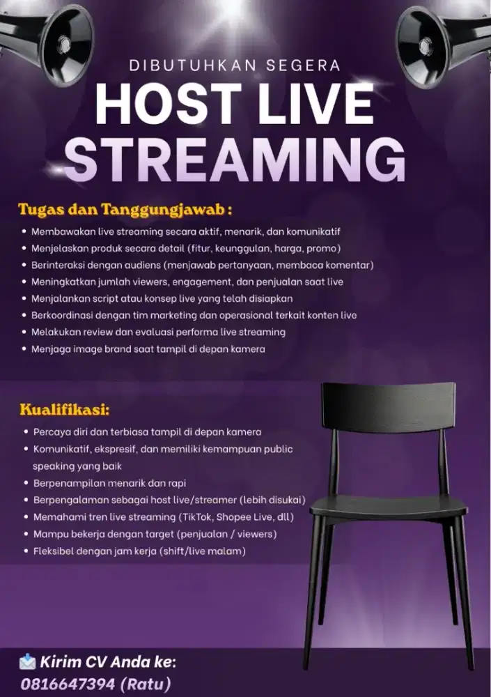 Host Live Streaming