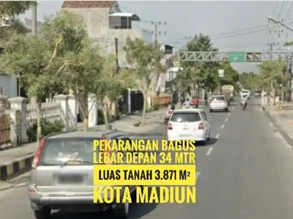 DIJUAL Tanah dn Bangunan Lama, Setiabudi KOTA MADIUN Cantik