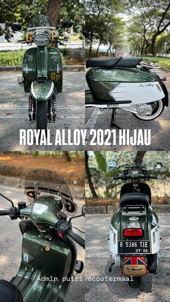ROYAL ALLOY GP 150 2021 HIJAU