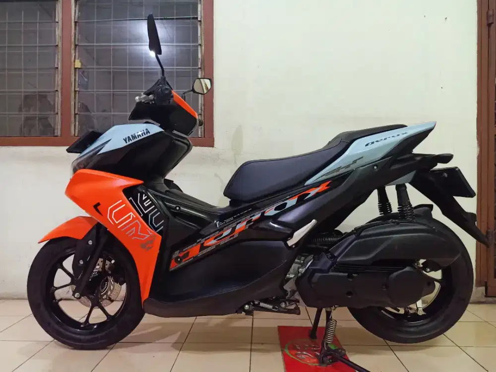 Yamaha AEROX 155 VVA BLUECORE FI 2024 Akhir (FULL ORIGINAL / LIKE NEW)