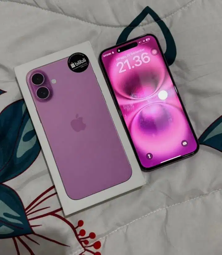 Iphone 16 plus 128 GB Pink