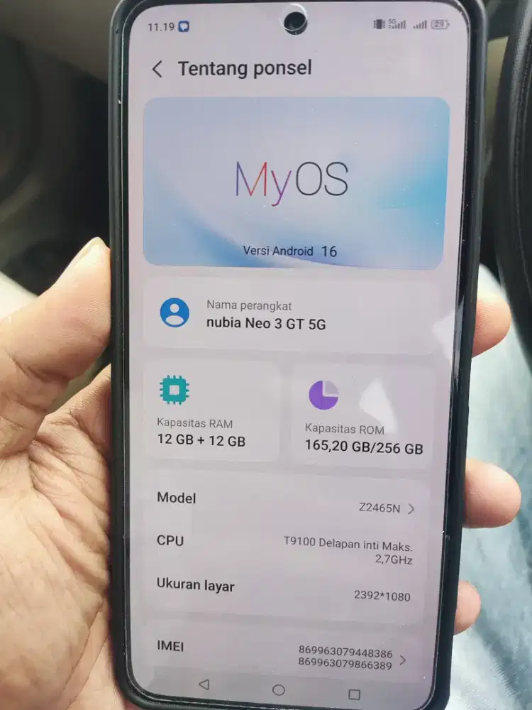 Nubia Neo 3 GT 5G 12/256GB
