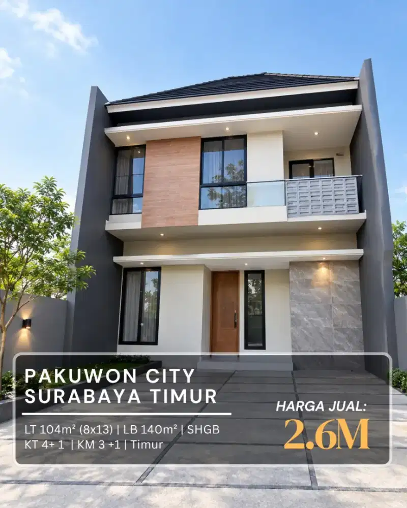 Rumah baru Siap Huni
Pakuwon City