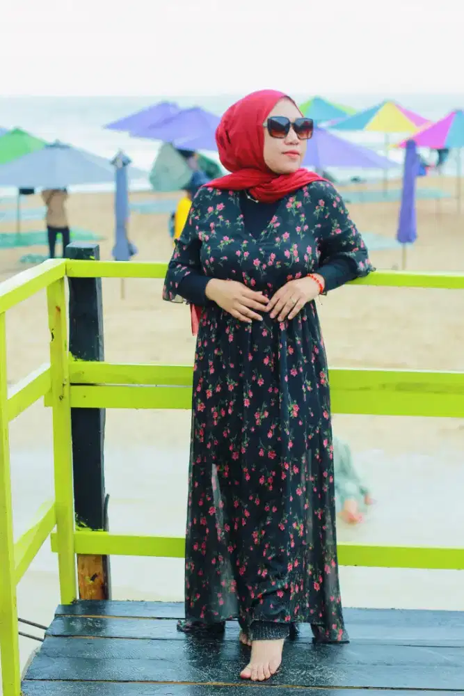 Dress pantai preloved