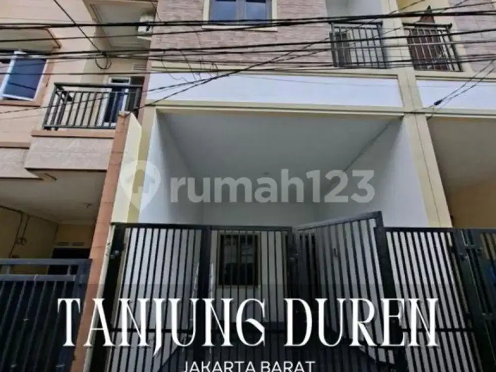 Dijual Rumah Baru Siap Huni Tanjung Duren - Jakarta Barat