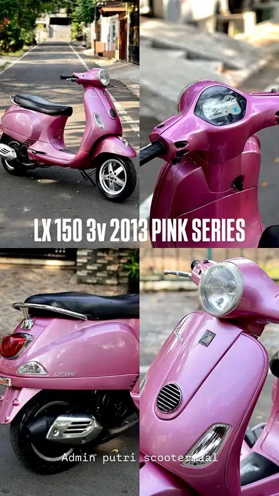 PIAGGIO VESPA LX 150 3v 2013 PINK