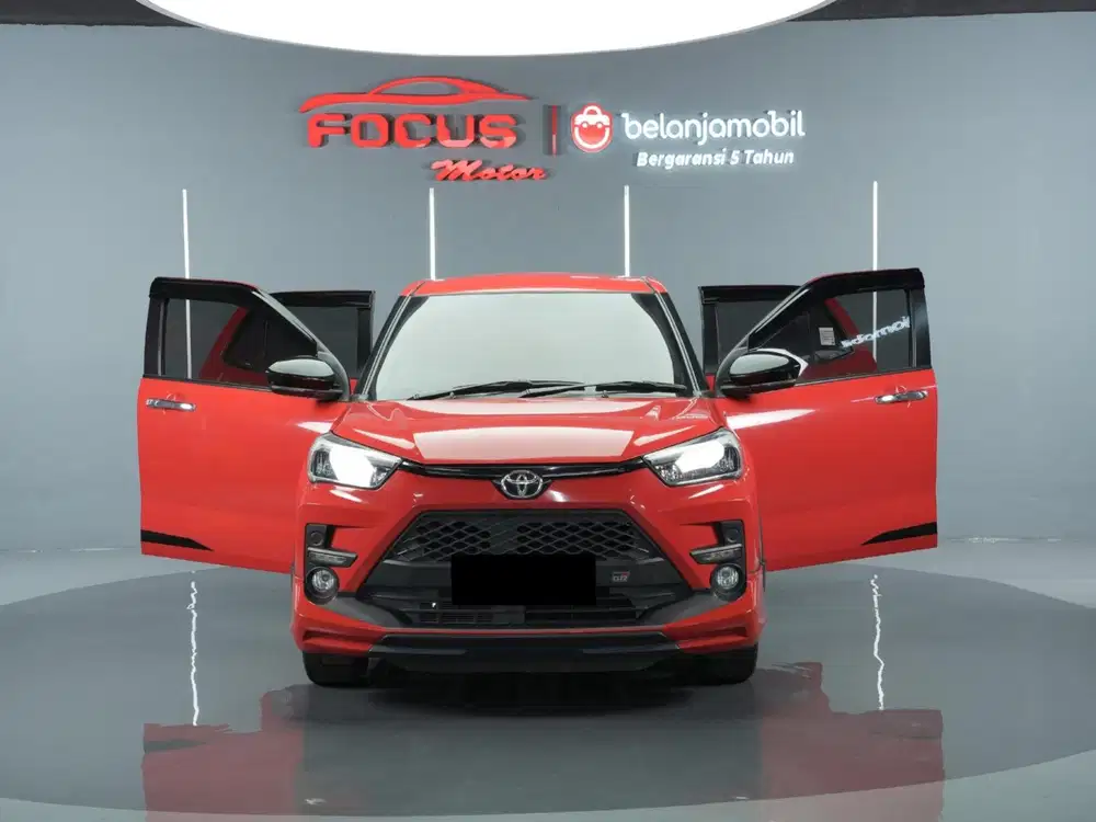 Toyota raize turbo s cvt gr sport non tss 2022 merah