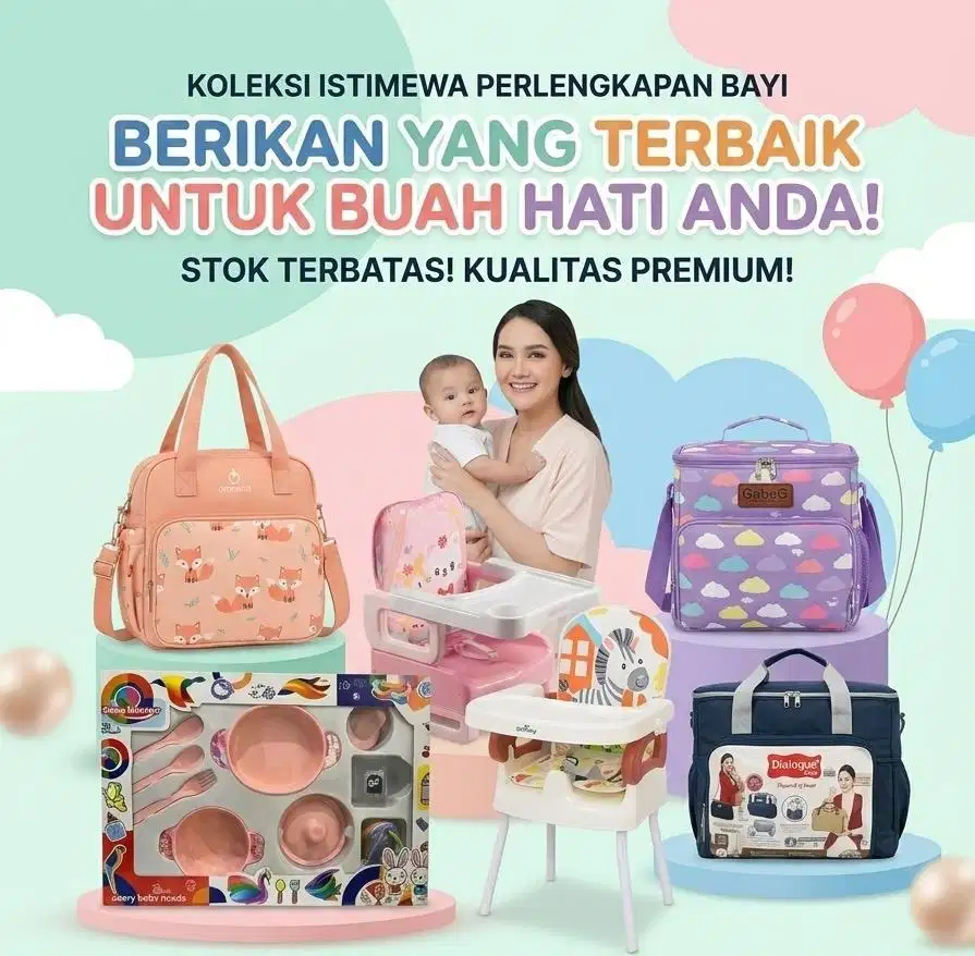 Jual Aneka Kelengkapan bayi (anak perempuan)