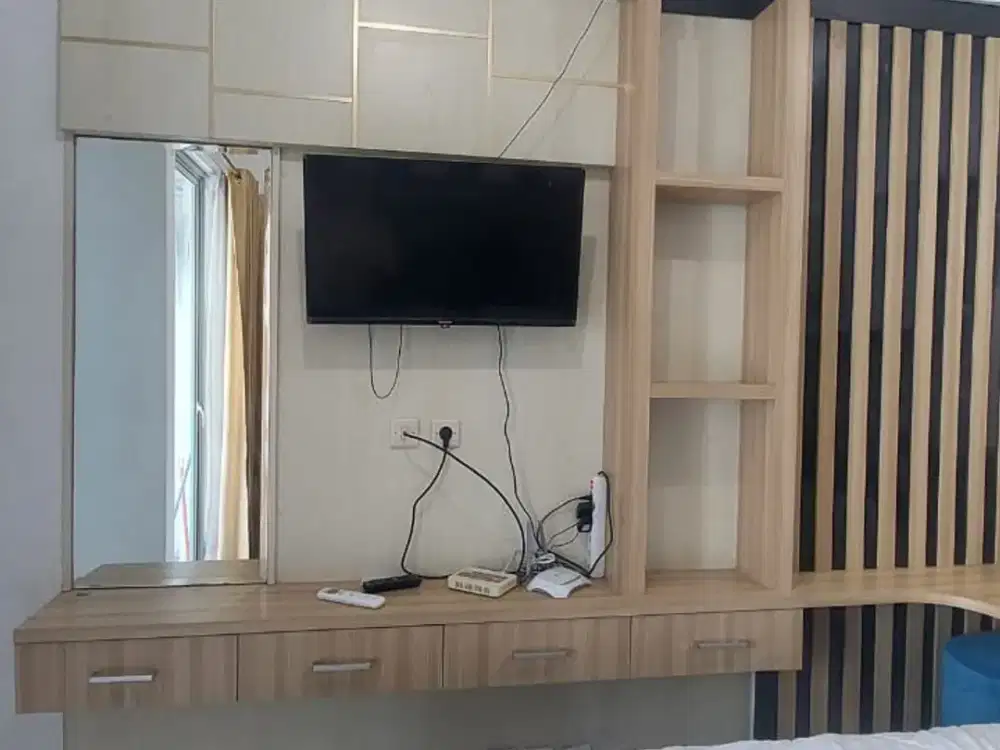 Apartemen Benson Studio Full Furnish Cantik Lantai 18 Ada Balkon Hanya 40Jt/th
