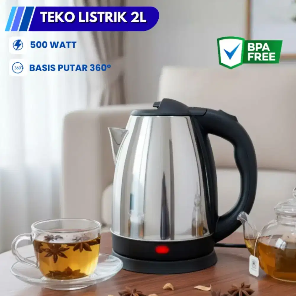 Teko Listrik Pemanas Air Panas 2L