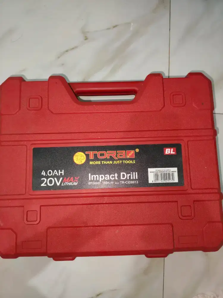 Bor cordless 13mm Impact Brushless, 4.AH 20V Max Lithium