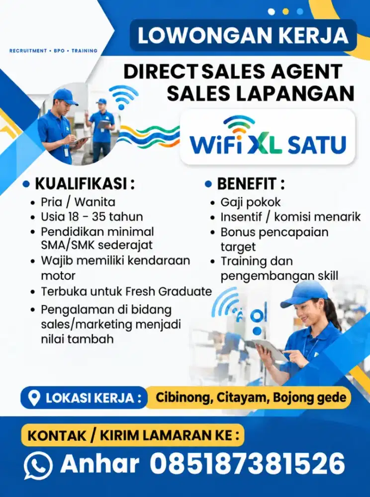LOKER TANPA INTERVIEW LANGSUNG TRAINING( TRAINING DI PAJAJARAN BOGOR )