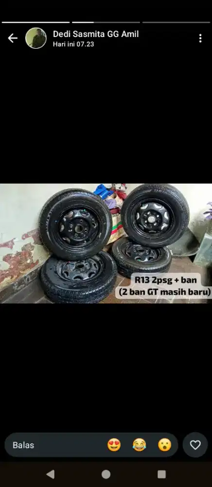 Pelek BONUS Ban Ring 13