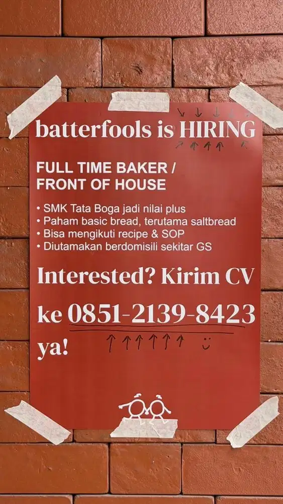BAKER / FRONT OF HOUSE
