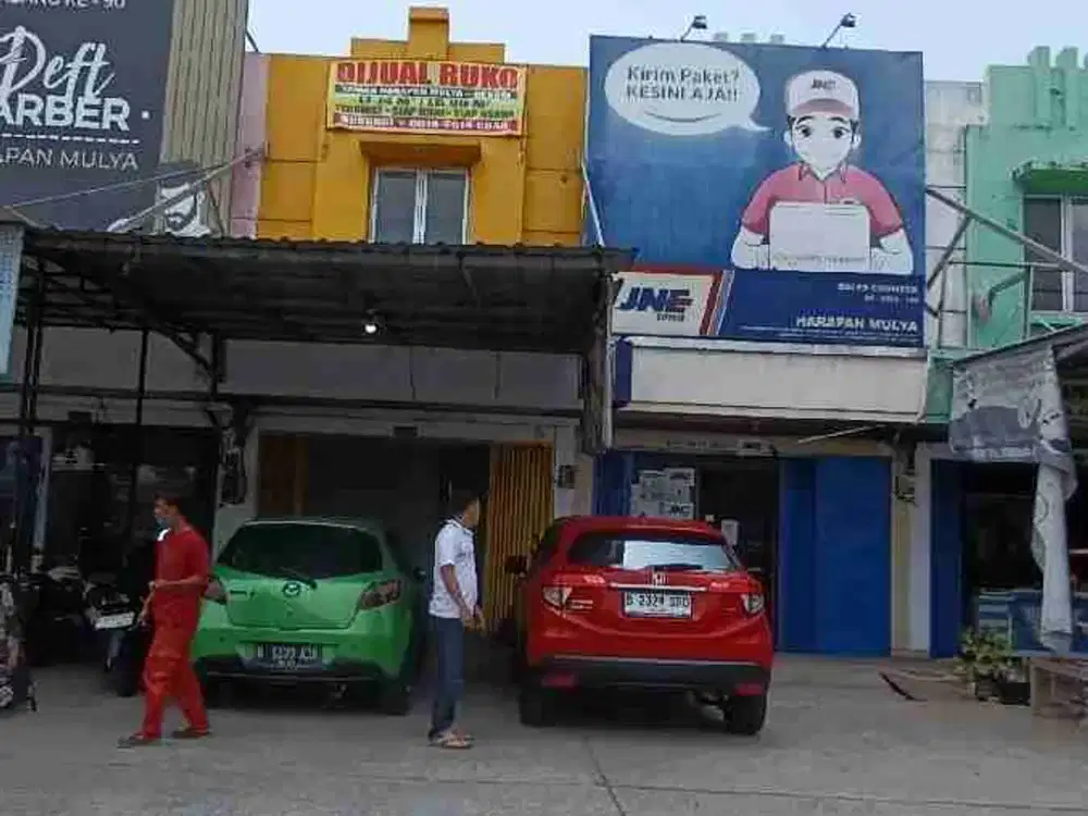 DIJUAL RUKO 2 LANTAI DIKAWASAN CLUSTER DAN RAMAI PENDUDUK