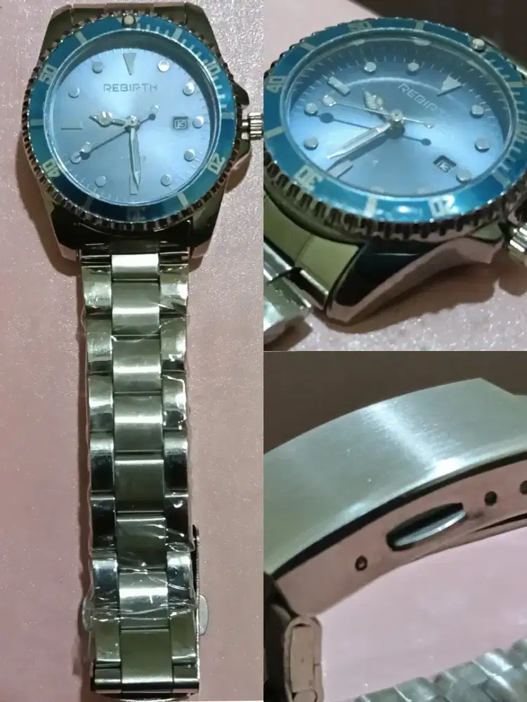 Jam TanganREBIRTH No. 2011 - Elegant & Casual Diver Style