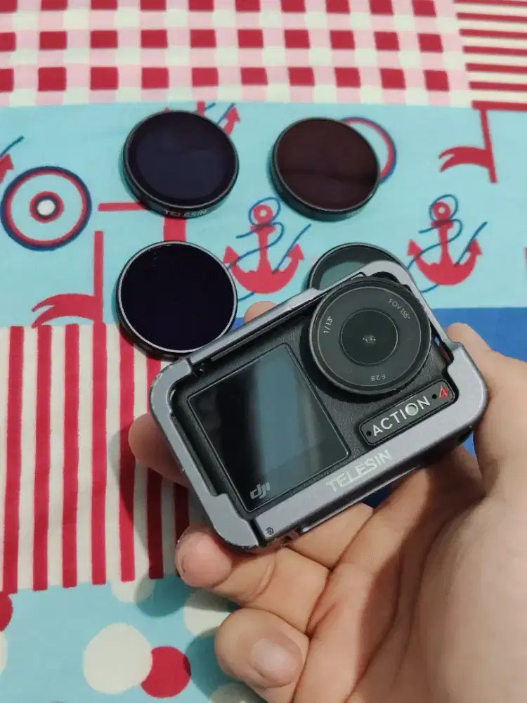 DJI OSMO ACTION 4 + CAGE + ND FILTER