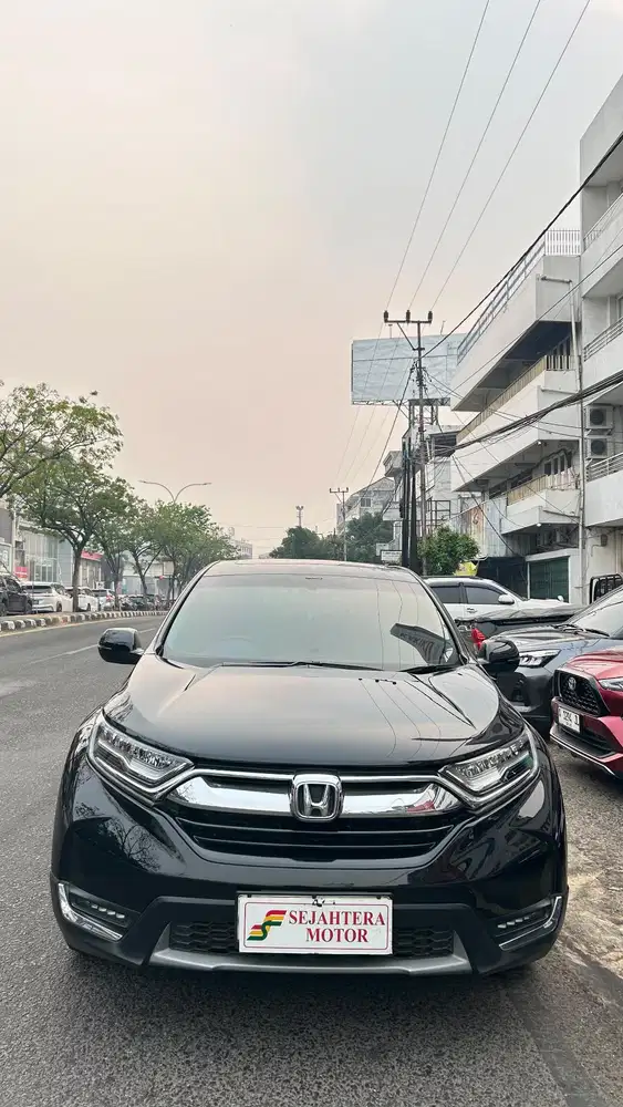 Honda CRV 1.5 PRESTIGE TURBO CVT 2018 BG KOTA ODO 50RB TGN1 FULL ORI